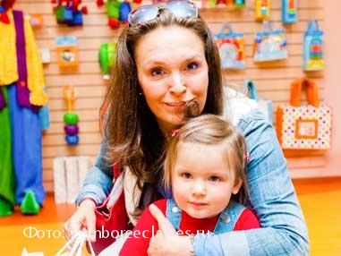 Марина Могилевская с дочкой Машей